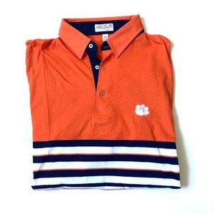 Vintage Clemson Tigers polo shirt men’s 2xl